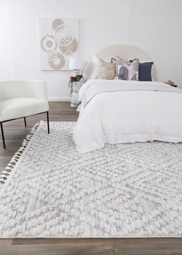 Origin Gizi White & Grey Rug