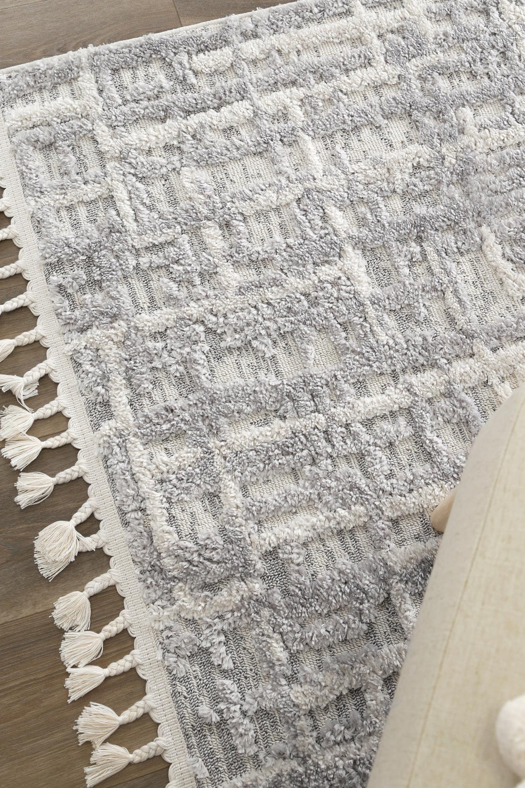 Origin Kubra Contemporary Grey Rug