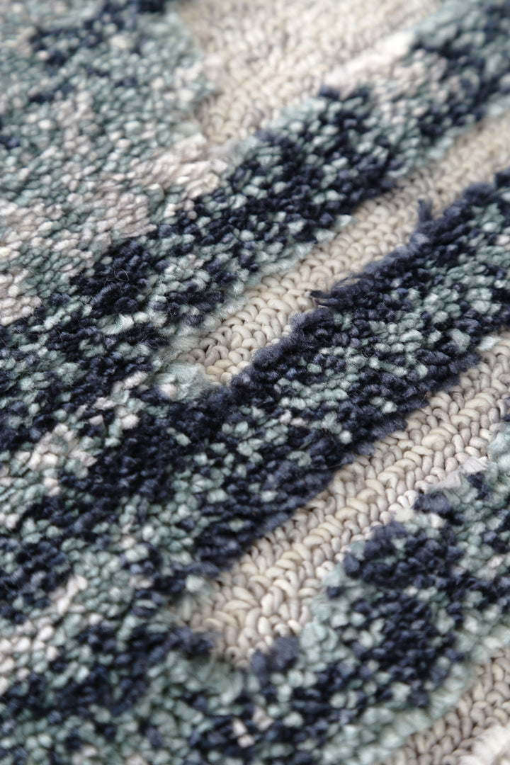 Origin Yara Geometric Blue & Grey Rug