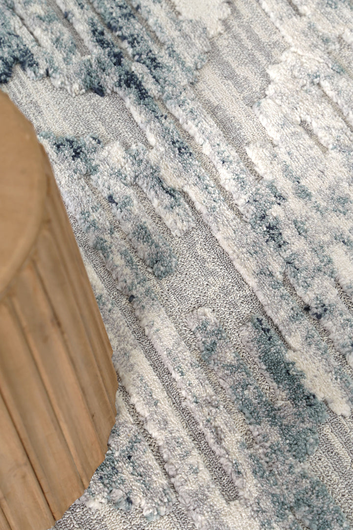 Origin Yara Geometric Blue & Grey Rug