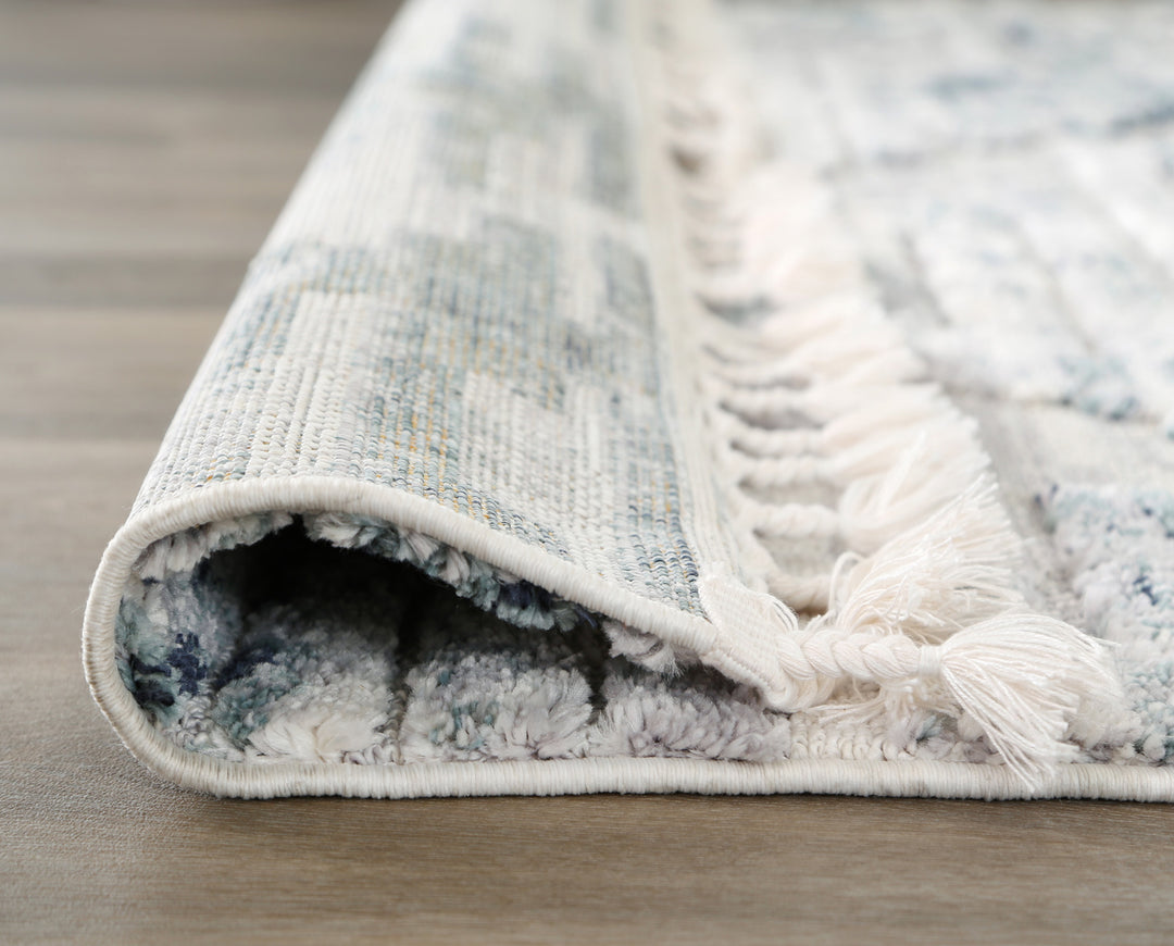 Origin Yara Geometric Blue & Grey Rug