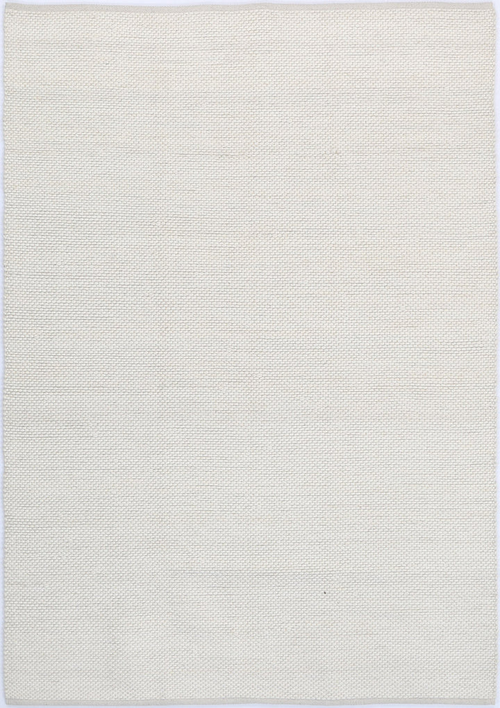 Scandi Contemporary Ivory Wool Rug