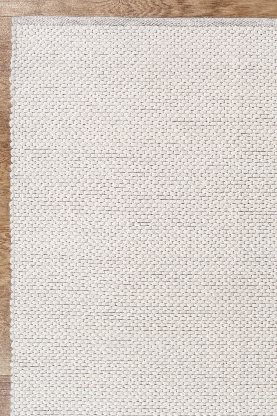 Scandi Contemporary Ivory Wool Rug