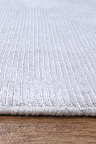Byron Ivory Wool Custom Size Rug