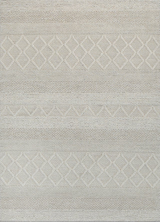 Bella Textured Multi Weave  Ivory Wool Rug