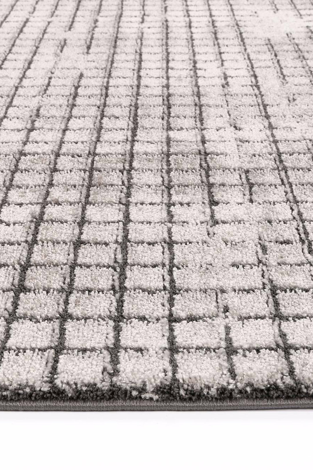 Alps Grey Cubic Rug