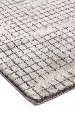 Alps Grey Cubic Rug