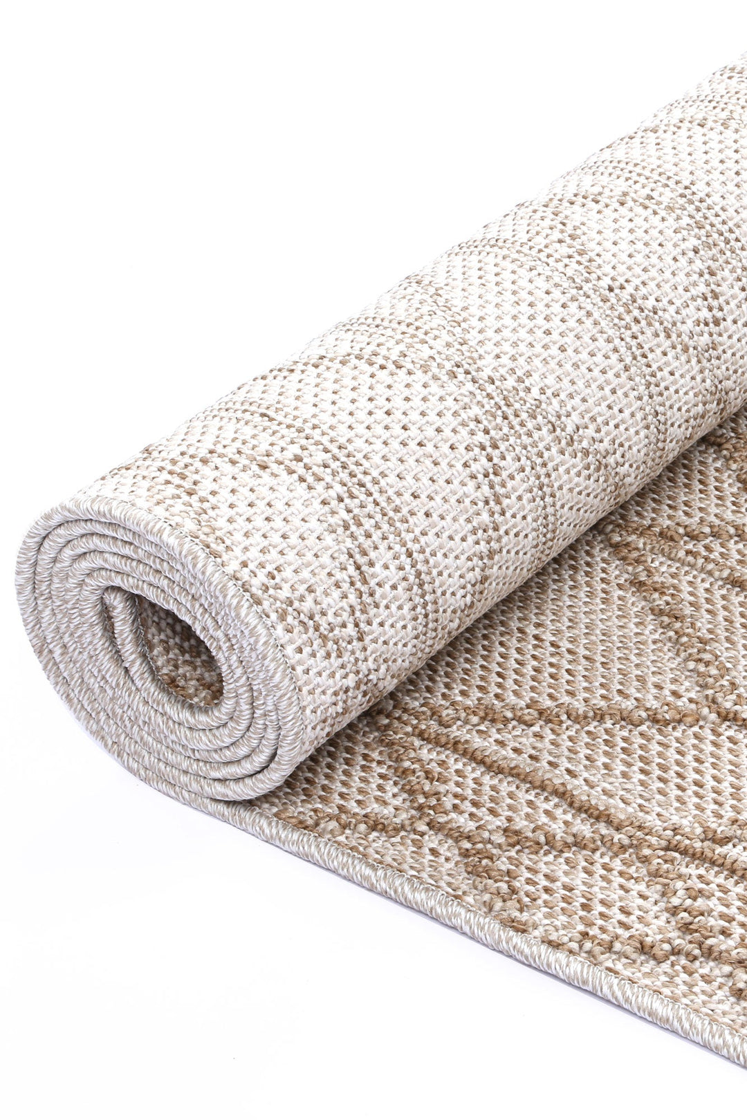 Courtyard Gaia Indoor / Outdoor Beige Rug