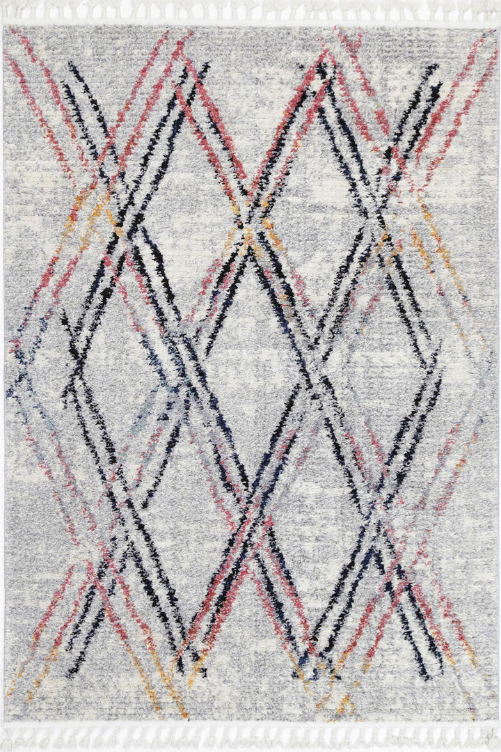 Deano Grey Muti Line Rug