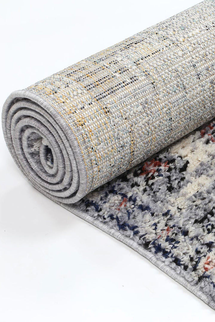 Deano Blue Grey Oriental Rug