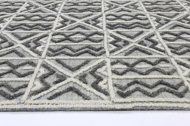 Andalusia  Cordoba Grey Contemporary Rug