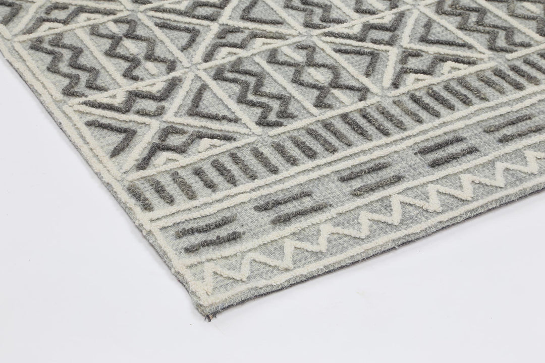 Andalusia  Cordoba Grey Contemporary Rug
