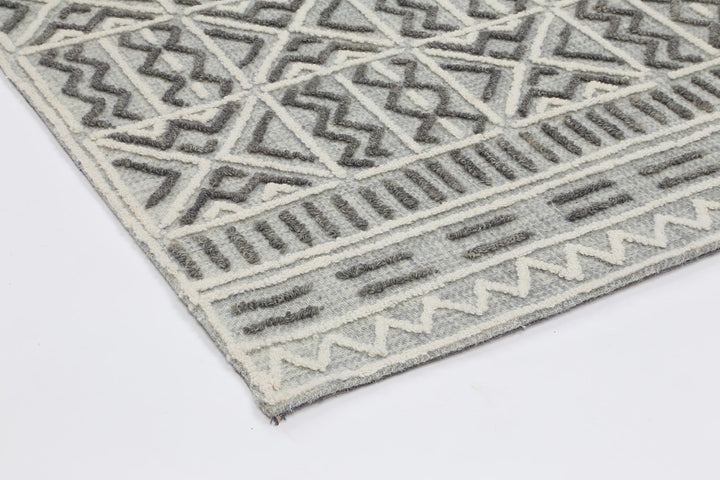 Andalusia  Cordoba Grey Contemporary Rug