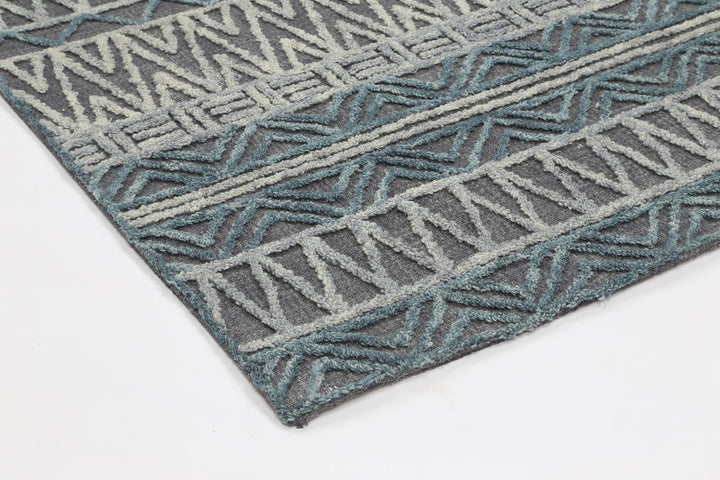 Andalusia  Cazorla Charcoal Contemporary Rug