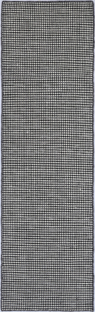 Nordic Charcoal Grey Reversible Wool Hall Runner