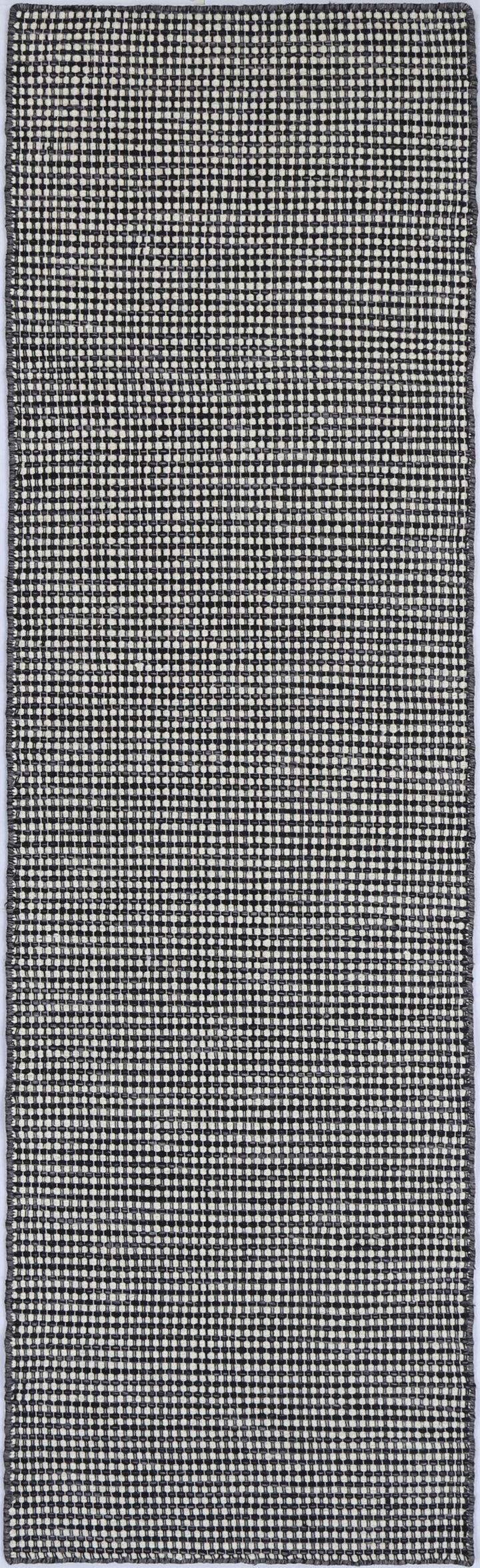 Nordic Charcoal Grey Reversible Wool Hall Runner