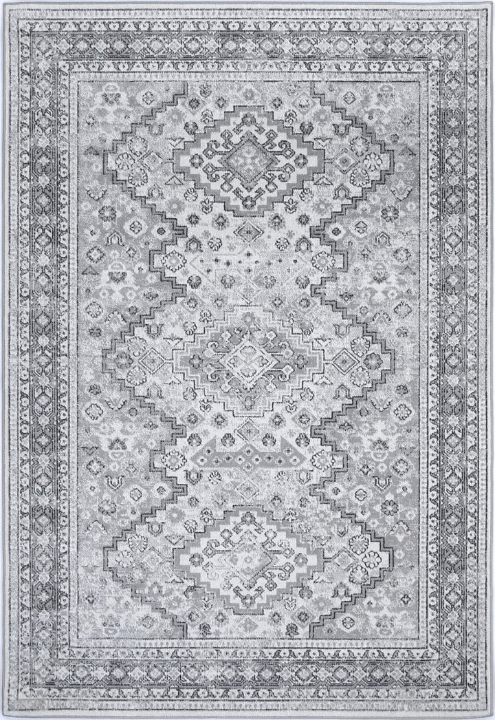 Haven Mundra Grey Tribal Soft Rug