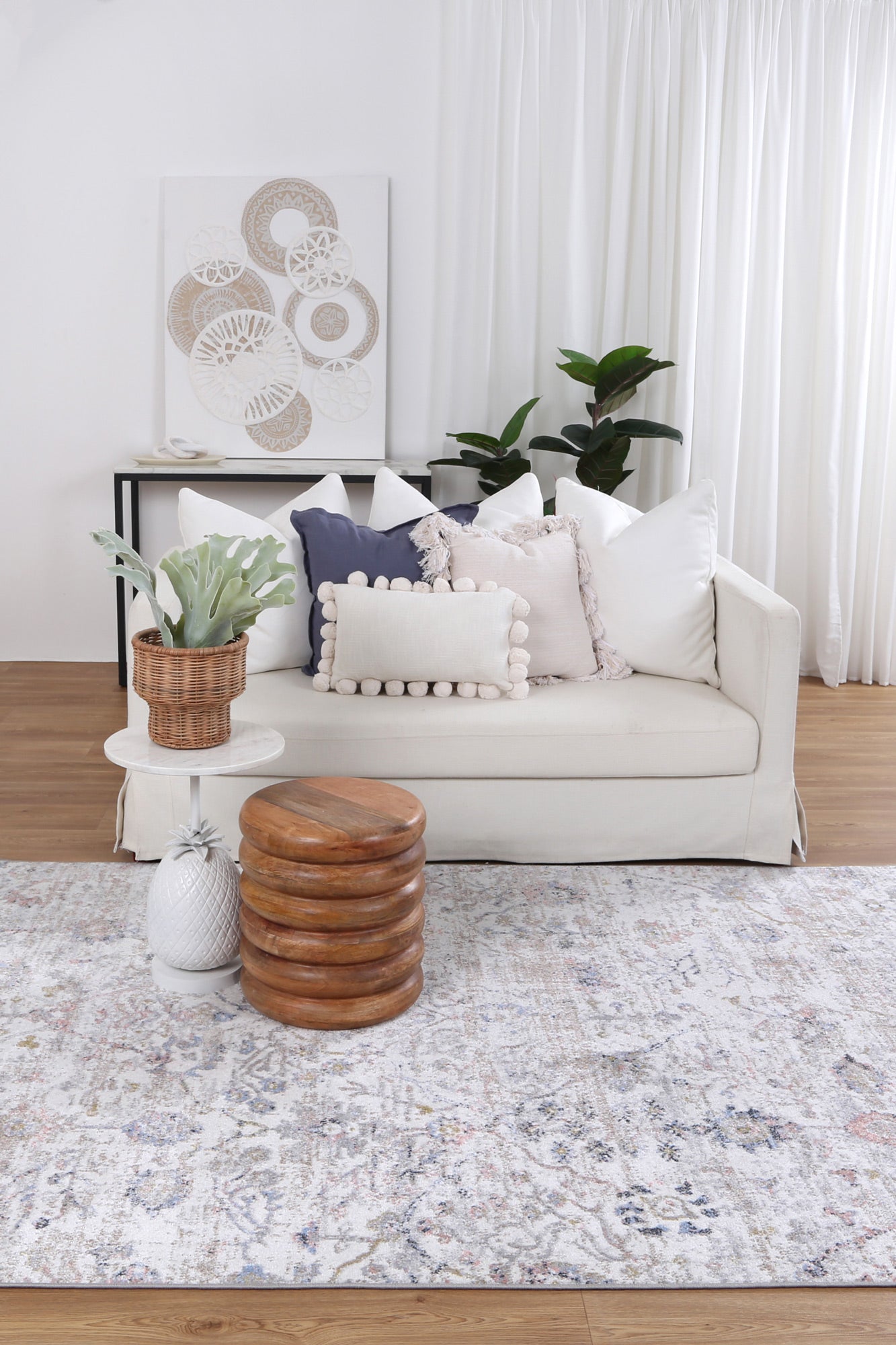 Haven Valencia Multi Traditional Soft Rug – Wild Yarn