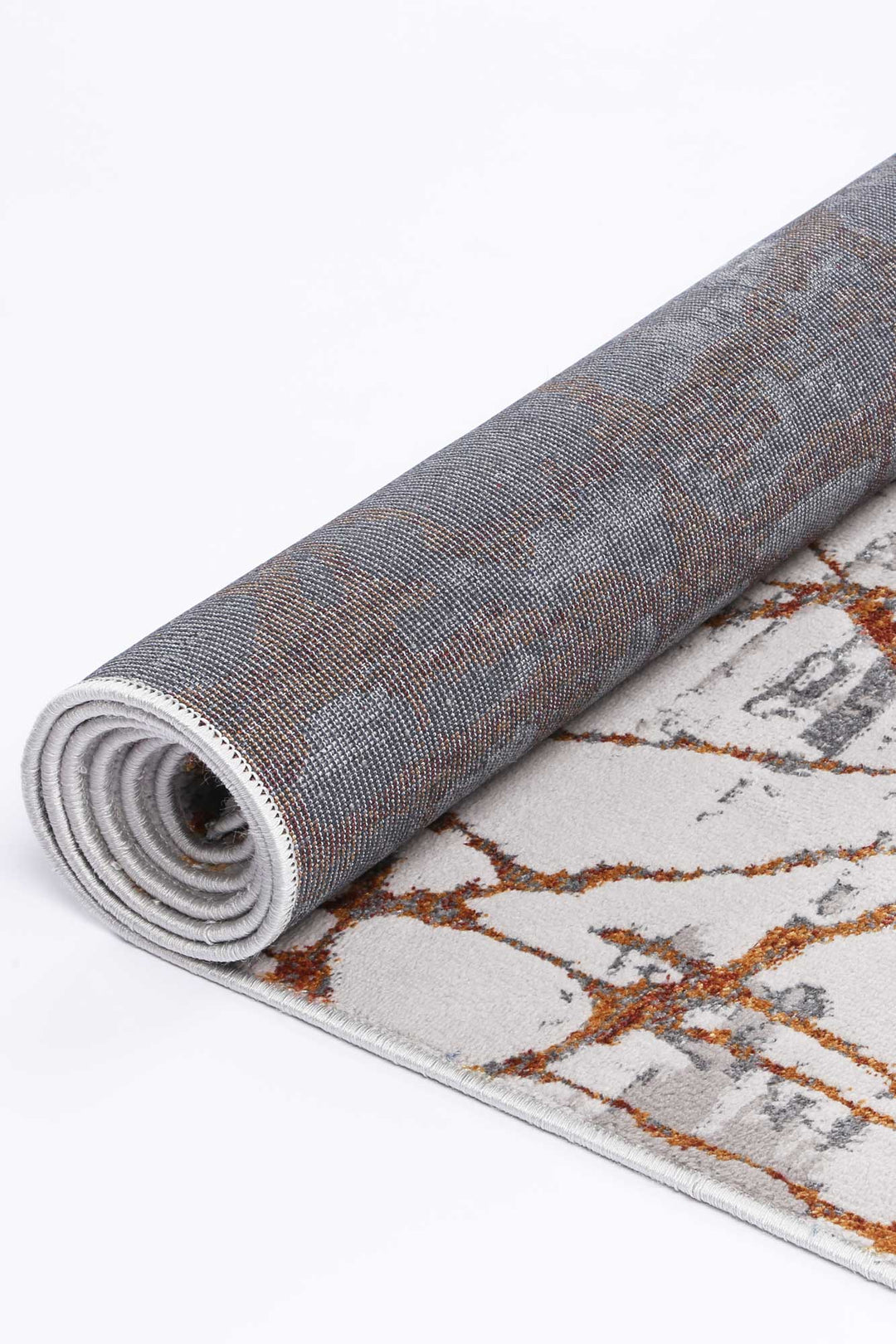 Madison Geometric Rust Rug