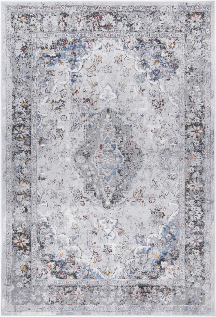 Madison Grey Multi Floral Traditional Rug