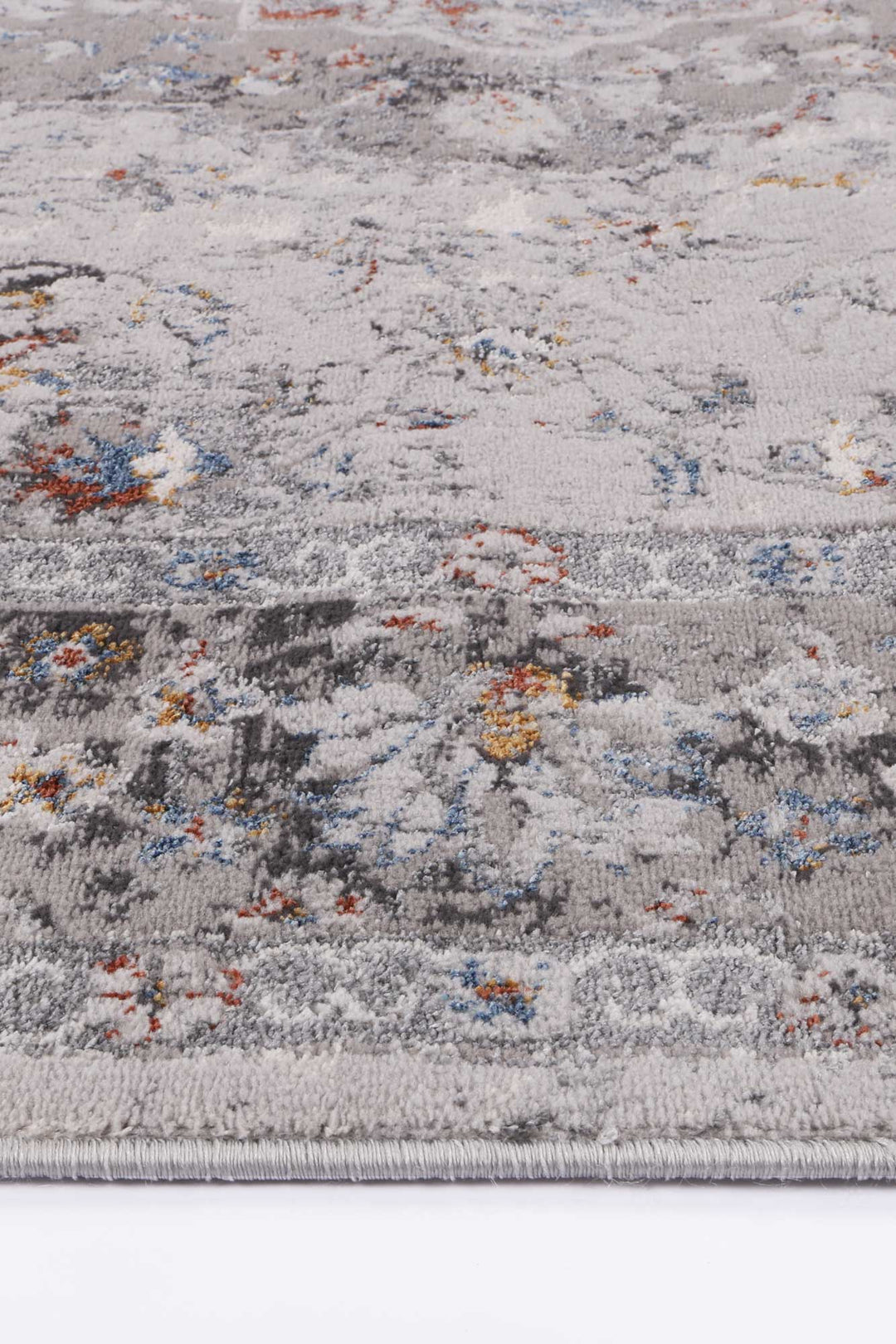 Madison Grey Multi Floral Traditional Rug