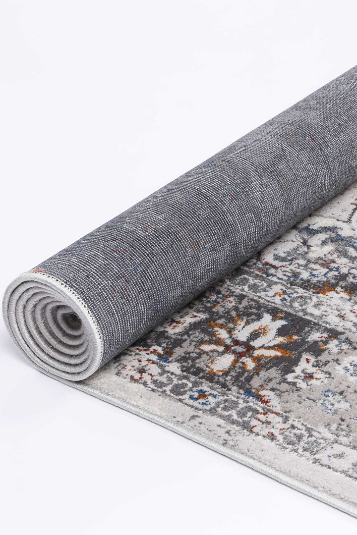 Madison Grey Multi Floral Traditional Rug