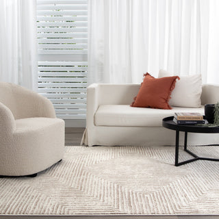 Alps Cream Beige  Prisim Rug