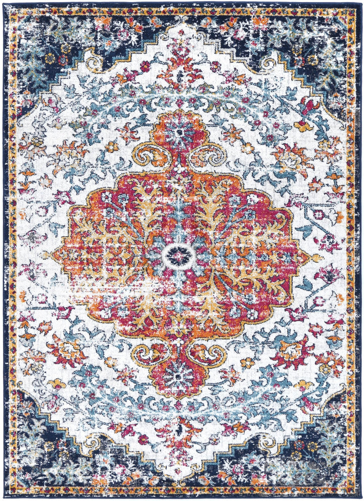 Providence Oriental Blue Terracotta Rug