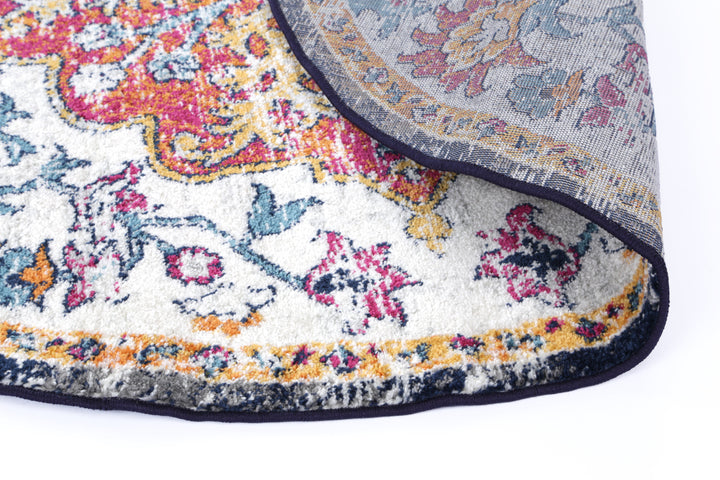 Providence Oriental Blue Terracotta Rug