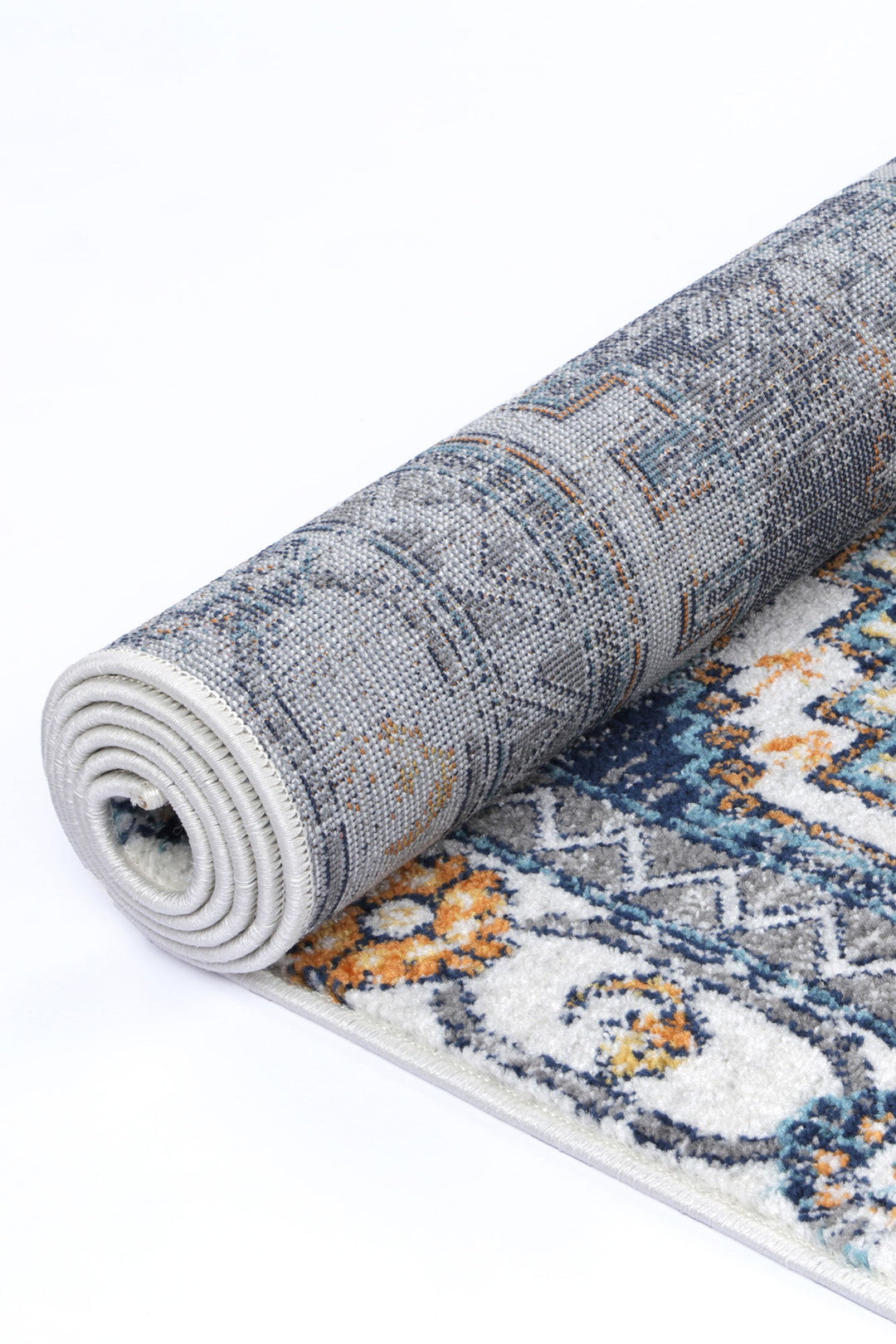 Providence Dark Blue Cream Rug