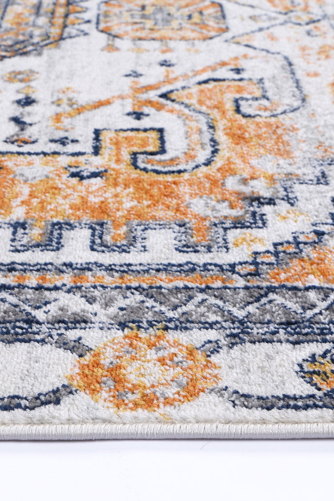 Providence Terracotta Cream Rug