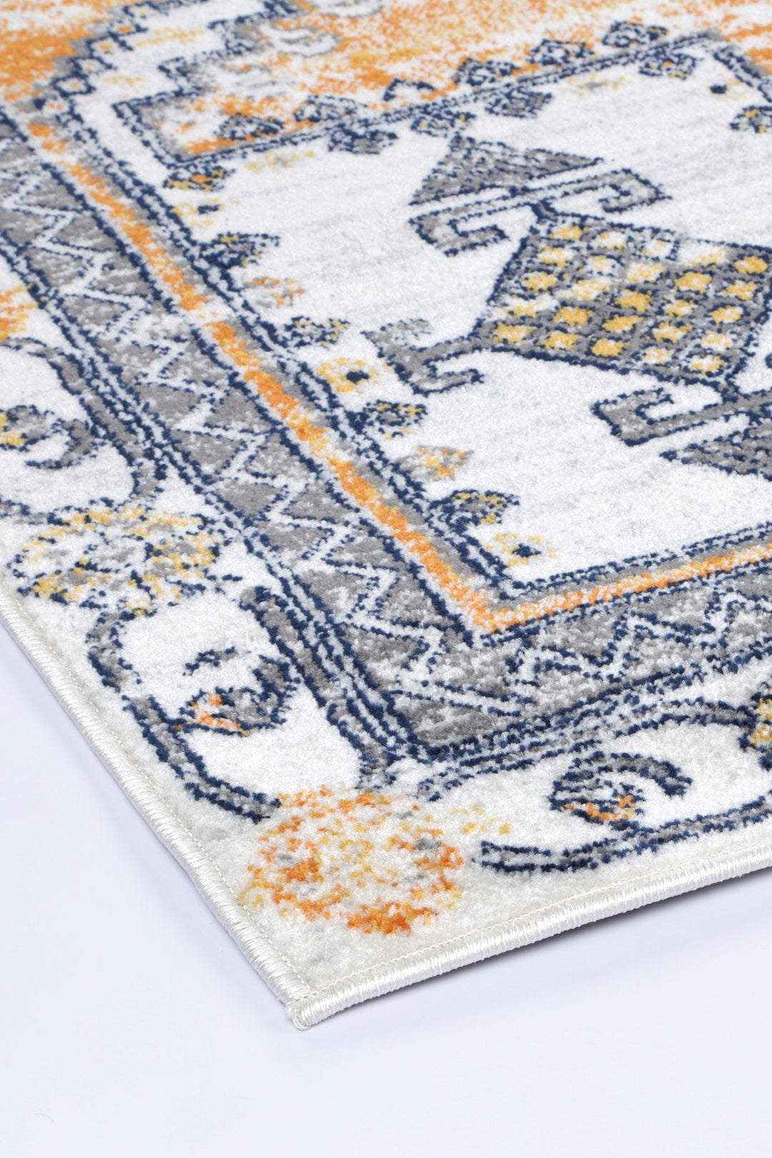 Providence Terracotta Cream Rug