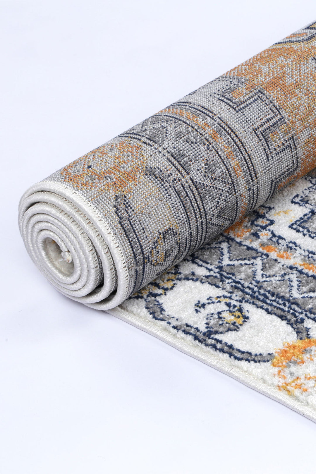 Providence Terracotta Cream Rug