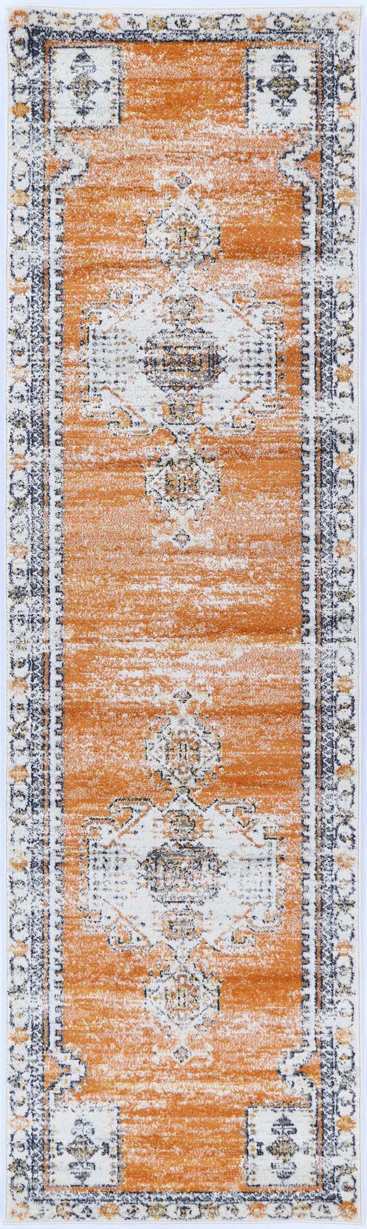 Providence Terracotta Cream Rug
