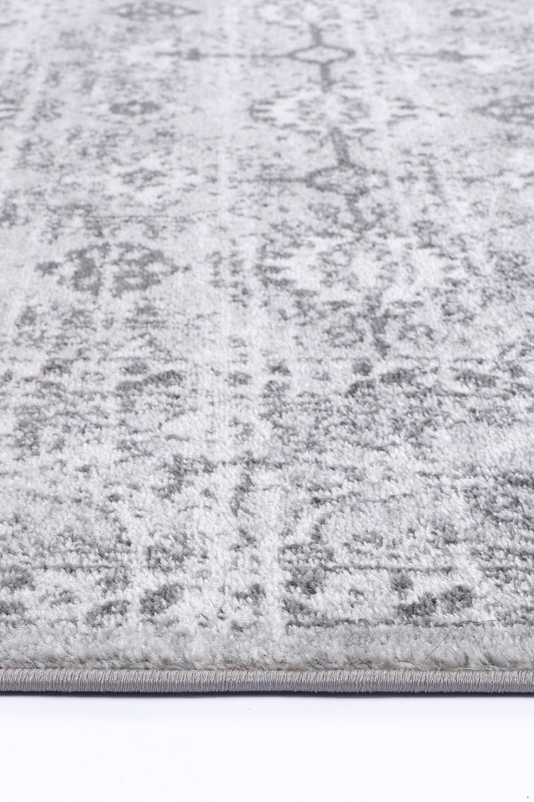 Marseille Grey White Ancient Rug