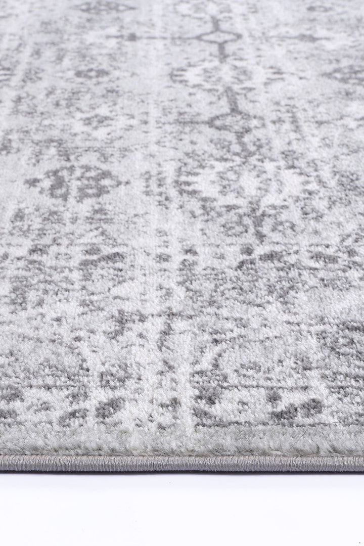 Marseille Grey White Ancient Rug