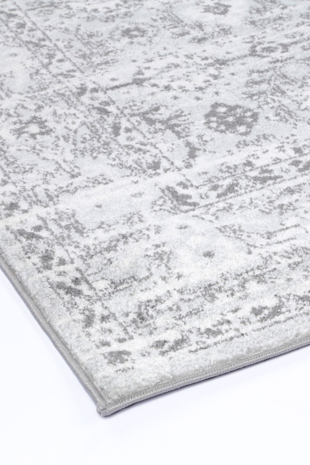 Marseille Grey White Ancient Rug