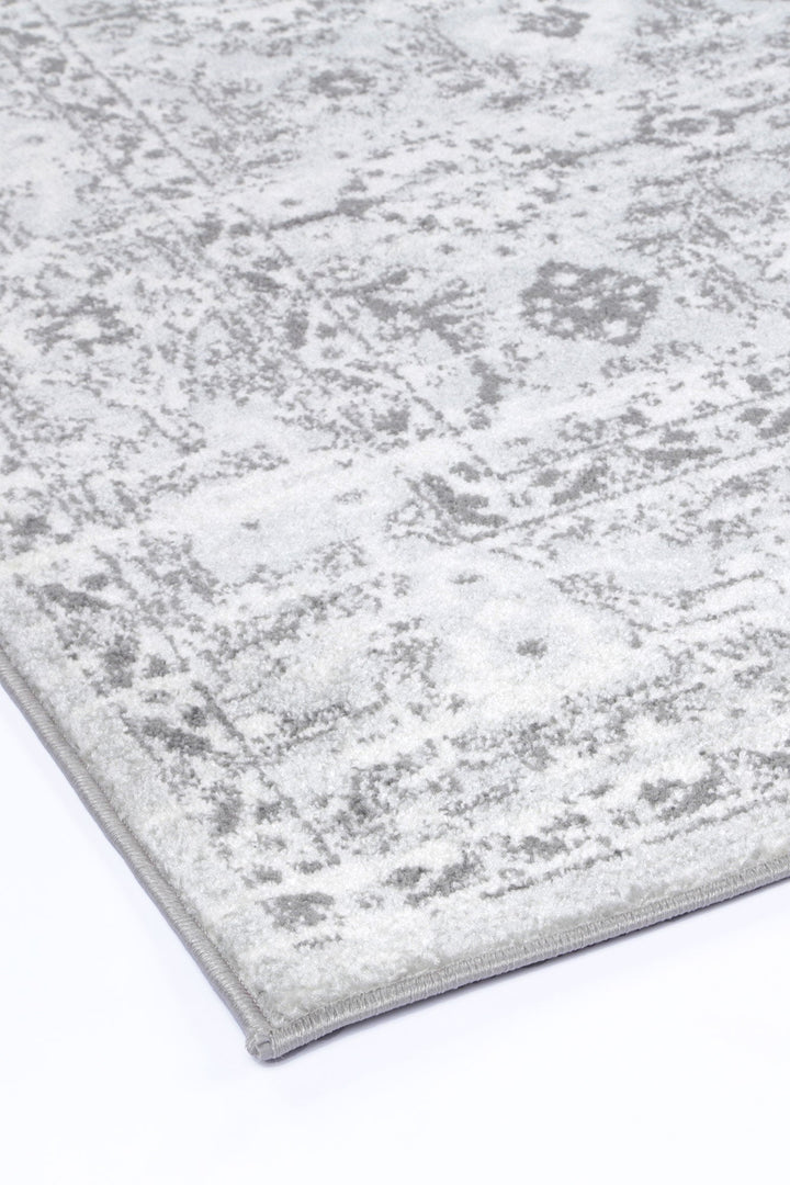 Marseille Grey White Ancient Rug