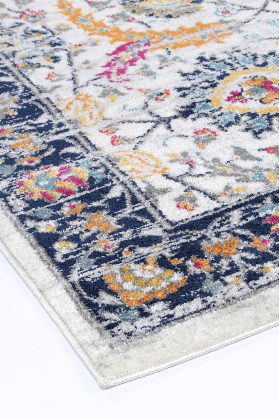 Providence Cream Blue Rug