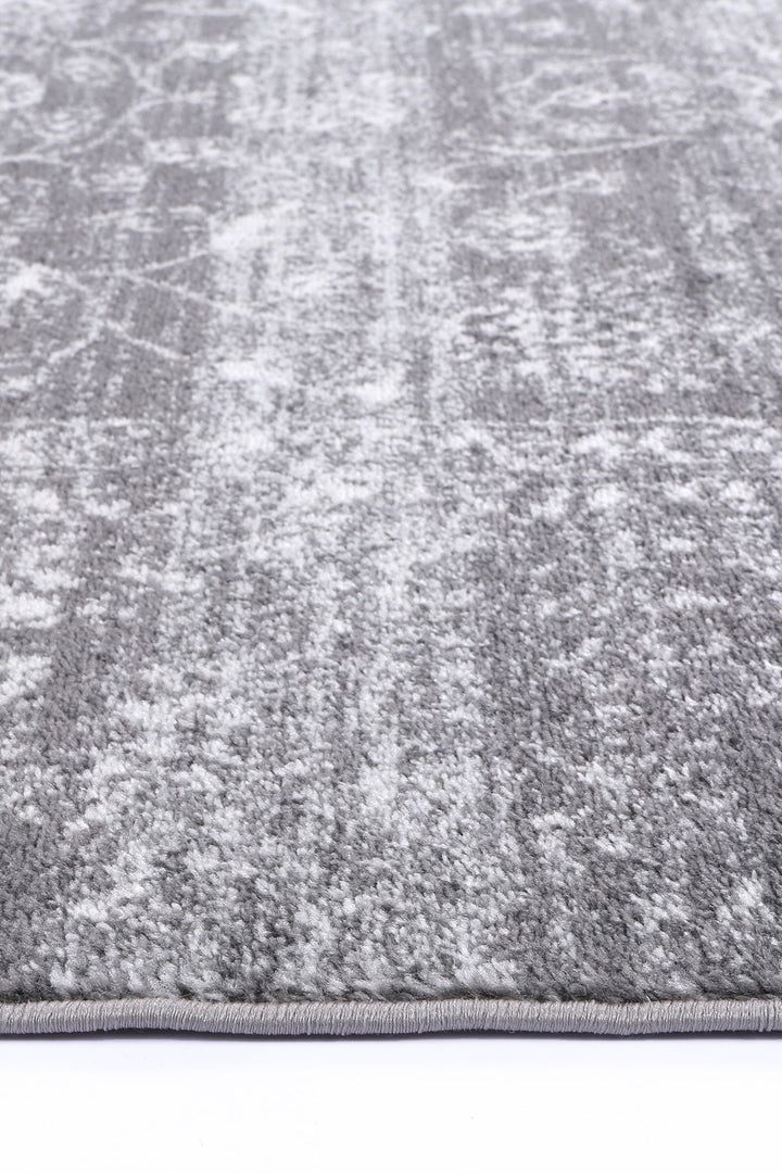 Louis Grey Transitional Rug