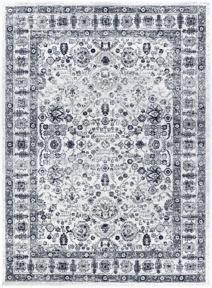 Bonaparte Navy Cream Traditional Rug