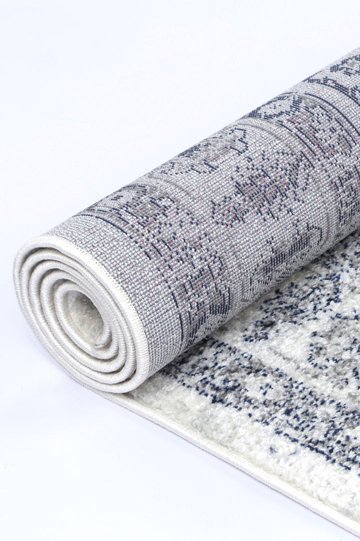 Bonaparte Navy Cream Traditional Rug