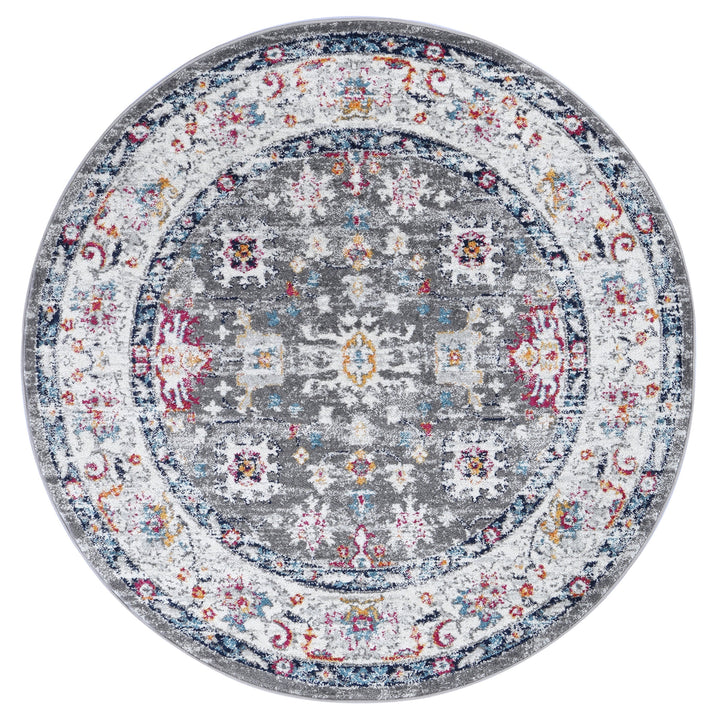 Somerset Grey Multi Traditional Rug
