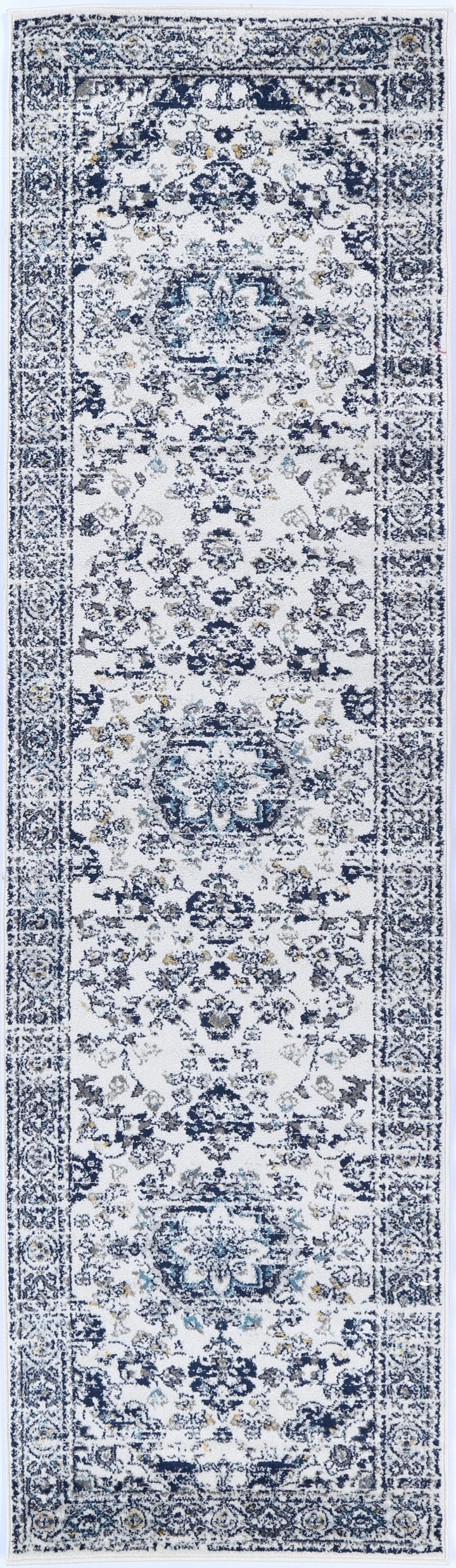 Alpes Navy Multi Traditional Rug