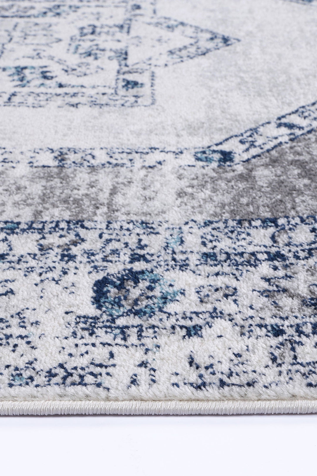 Estve Navy Cream Ancient Rug