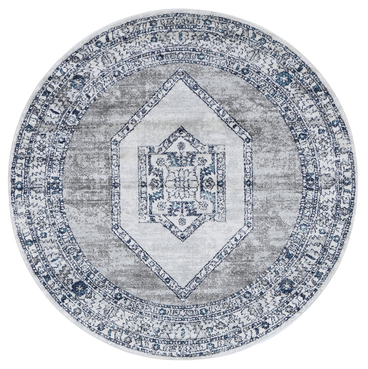Estve Navy Cream Ancient Rug