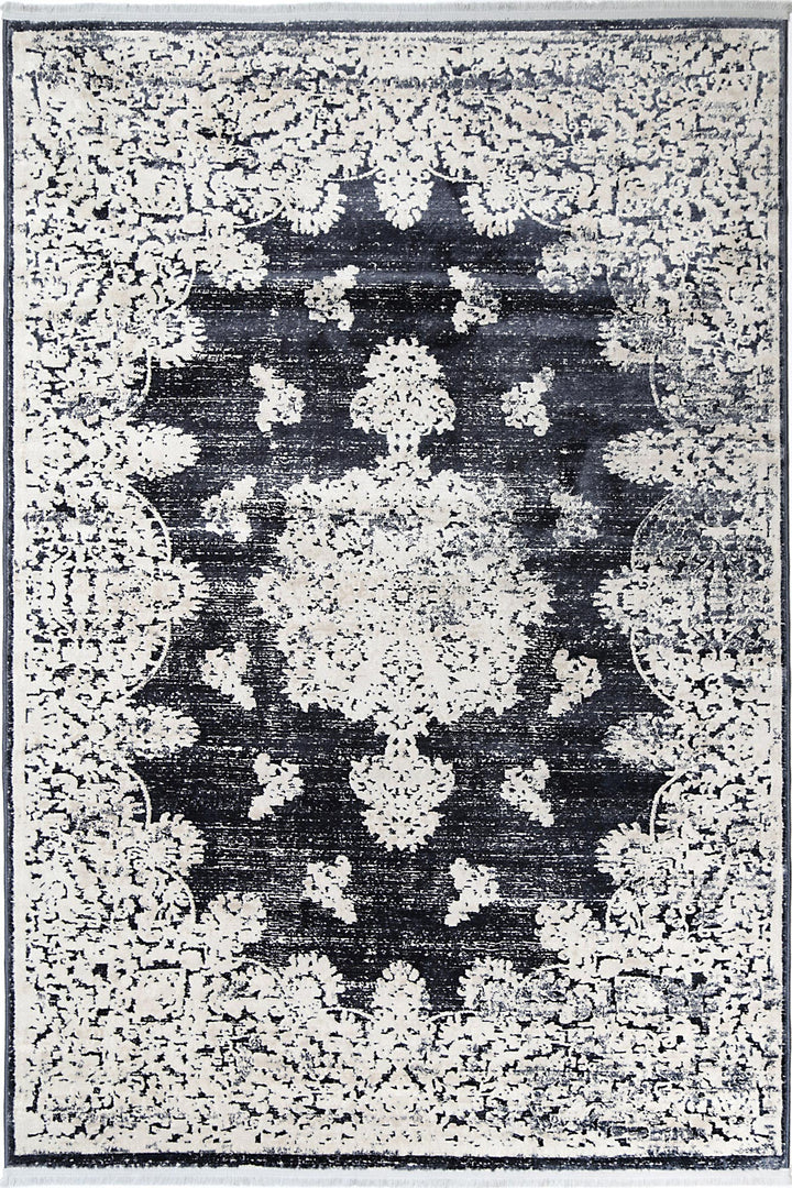 Eliza Medallion Navy Rug