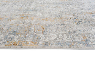 RIEKA Transitional Light Grey Rug