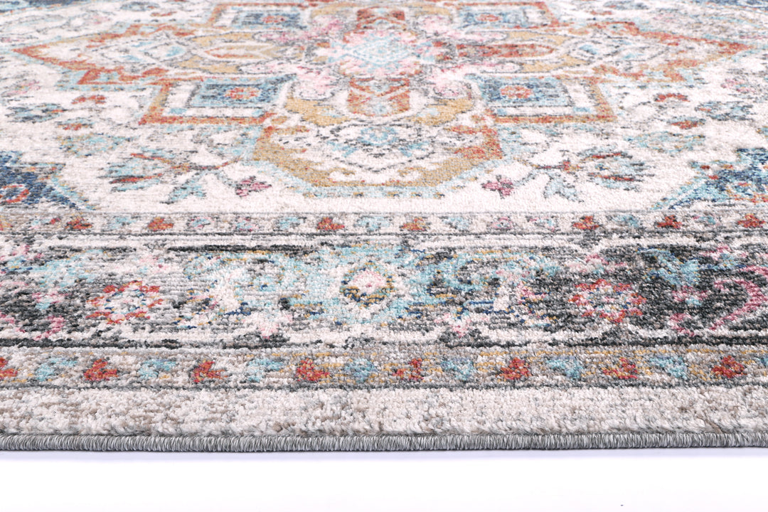 June Yanet Ivory & Multi Rug
