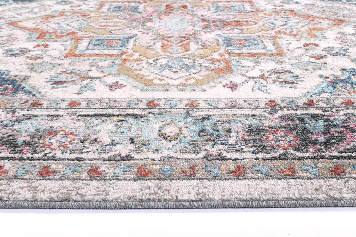 June Yanet Ivory & Multi Rug